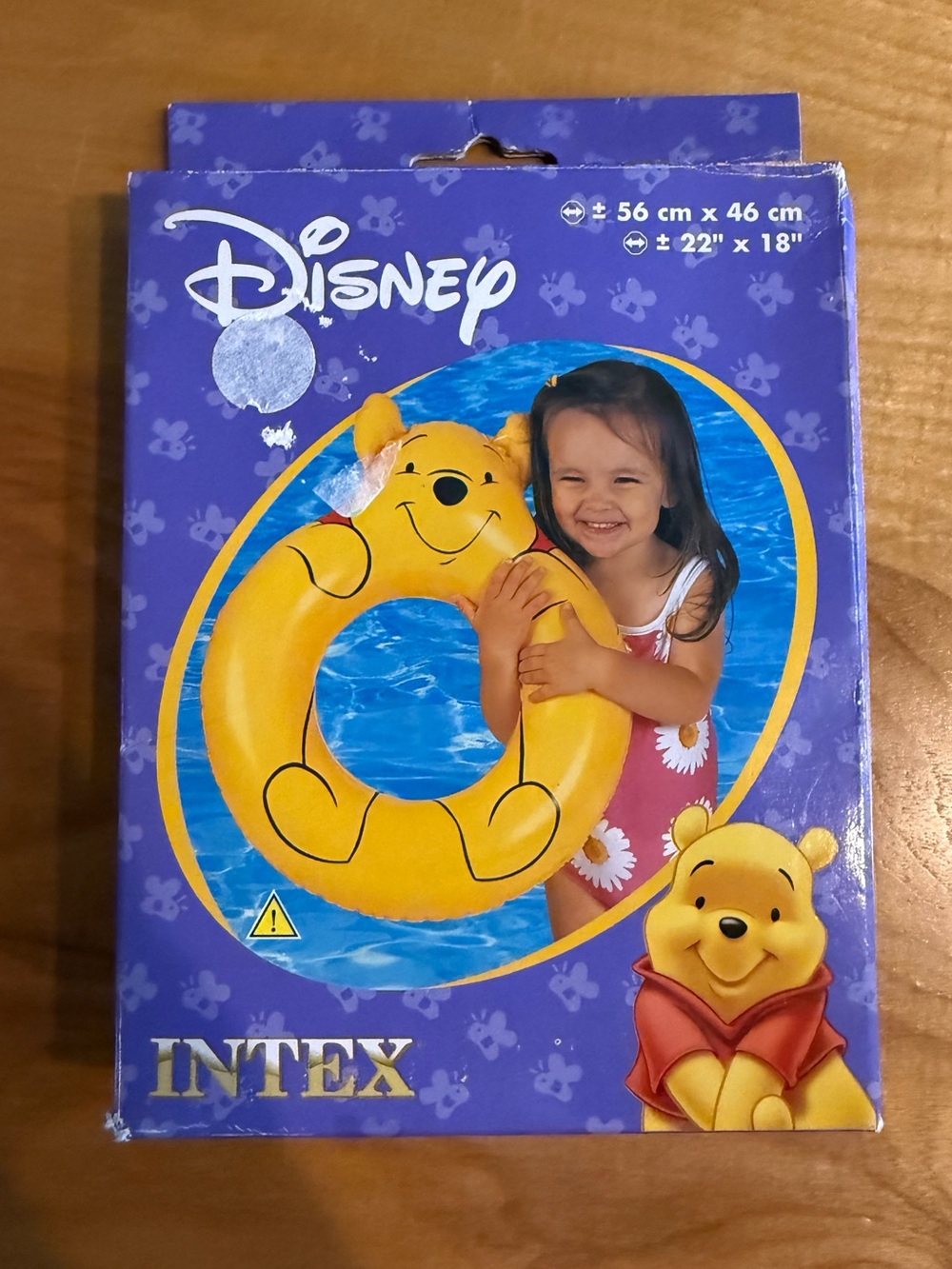 Vintage Intex Winnie The Pooh Inflatable Pool Ring NEW!